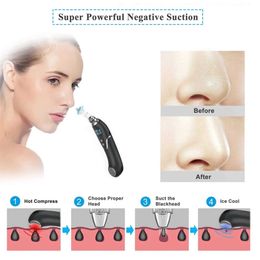 Face Care Devices Blackhead remover hot and cold facial cleanser deep hole acne pimple suction cup acne extractor vacuum suction cup facial SPA skin care G240529