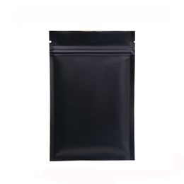 Heat Sealing Gift Packaging Bag Herbal Powder Coffee Seed Resealable Aluminium Foil Zip Lock Plastic Bag Flat Small Pouches