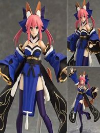 Figma 304 Fate EXTRA Caster Tamamo no Mae Fox Girl BJD PVC Action Figure Toys Q06219344340