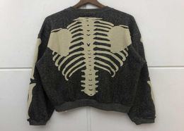 Skeleton Bone KAPITAL Crewneck Sweatshirts Men Women Quality Pullovers Oversize KAPITAL Hoodie streetwear harajuku T2008139891191
