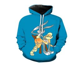 Men039s Hoodies Sweatshirts Women039s Hoodie Anime Cartoon 3D Print Sweater Fashion Harajuku Street Hip Hop Spring And Aut8418202