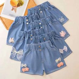 3-10 Years Autumn Kids Jeans 2024 New Summer Casual Clothes Solid Baby Denim Pants Soft Girls Fashion Trousers for Children L2405