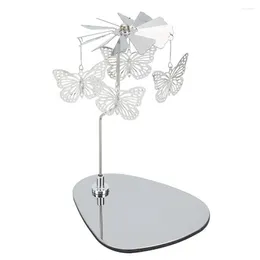 Candle Holders Gold Butterfly Pendant Spinner Rotating Holder Design Specifications Stainless Steel