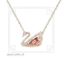 Swarovskis Necklace Designer Luxury Fashion Women Original Quality Pendant Necklaces with Crystal Flexibility and Collar Chain Bouncing Heart High Grade Swan 398