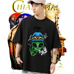 Fashion Design T-Shirts for Men Custom Printing Street wear Hip Hop Men Tees Cotton Breathable Short Sleeve Cool Design Tee Shirt