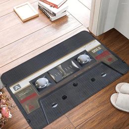 Carpets Cassette Gold Retro Camera Non-slip Rug Doormat Living Room Mat Floor Carpet Entrance Door Decor