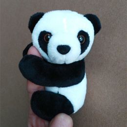 9cm Kawaii Plush Toy Soft Animal Panda Black White Hing Curtain Clip Doll