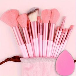 Hourglass Makeup Brushes Set 13Pcs/Set Cosmetic Brush for Face Powder Blush Eye Shadow Crease Concealer Brow Liner Smudger Handle Beauty Tools DHL