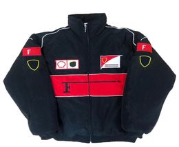 2021 new f1 racing suit jackets retro stylecollege styleEuropean windbreaker cotton spot full embroidery windproof and warm bomb4856804