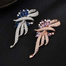 Brooches Pins Brooches Jewellery Fashion Natural Bookstore Brass Pins Brooch Park Sapphire Sier Gemstone Brooch 2024 Designer Brooch Jewlery