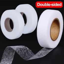 Double Sided Non-woven Adhesive Tape Sewing Interlining Clothes Ironing Hem Tape DIY Patchwork Fabric Web Sewing Accessories