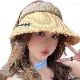 Berets Outdoor Sports Hat Mountain Camping Straw Empty Top Po Props