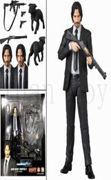 6inch New Type Mafex 085 JOHN WICK Chapter 2 Action Figure Model Toy Doll Horror Halloween Gift Q07223523611