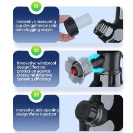 High Pressure Washer Ergonomic Handle Foam Sprayer Hand-held Car Wash Air Pressure Spray Can Tool For Car Accessories