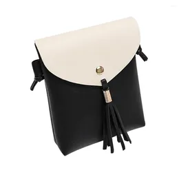 Drawstring Fashion Tassel Shoulder Bag For Women 2024 Covered Female Small Crossbody Coin Purse Fringed Messenger Handbag#25
