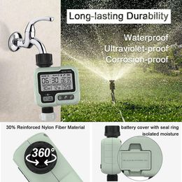 Hose Timer,Automatic Watering Timer For Gardens,Sprinkler Timer With Rain Delay / Child Lock /IP65 Waterproof