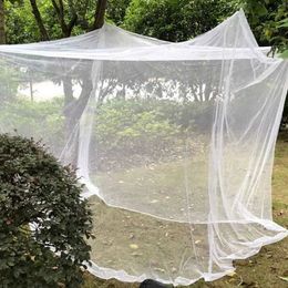 Outdoor Large White Camping Mosquito Net Travel Portable Insect Proof Tent Indoor Bedroom Sleeping 240530