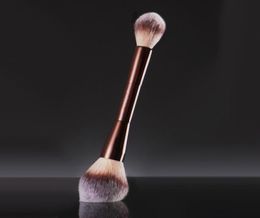 Double headed Makeup Brushes Powder Tapered Highlighter Brush Powder Foundation Makeup Flame Highlighter Cosmetic Brush tools 2015568491