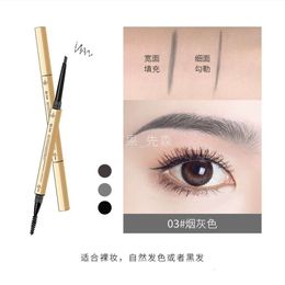 MAKEUP Double Eyebrow pencil high-quality waterproof natural long-lasting multi-color Eye Brow Tattoo Pen 401