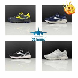 Luxury Designer BROOKS Ghost 15 High quality Fashion Running Shoes Casual Walking Shoes Lightweight Comfortable Breathable Durable Shoes Men Women trainers