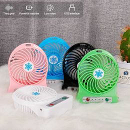 Fans Mini Portable Fan Usb Rechargeable Fan Air Cooler Mini Desk Third Wind Usb Fan 18650 Battery (not Include) Cooling Fans