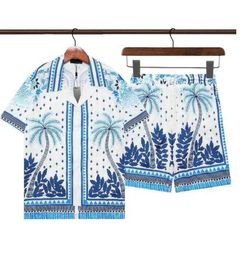 Men's T-shirts Short Set Fashion Casablanc Shirt and Short Suit Men Short t Shirt Tee Shirt Beach Shorts Summer Swim Designer Mens Shirt0c5e