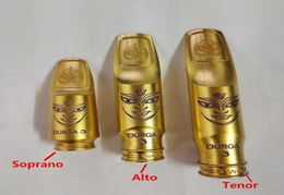 High Quality Professional Tenor Soprano Alto Saxophone Metal Mouthpiece Gold Plating Sax Mouth Pieces Accessories Size 5 6 7 82751302