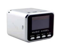 MUSIC ANGEL Mini Speaker USB Micro SDTF HiFi Audio Amplifier MP34 Display alarm clock Digital Player5145830
