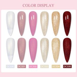 Mtssii 7ml Sparkling Glitter Gel Nail Polish Shining Sequins Colors Long Lasting For Manicure Soak Off Nail Art Gel Varnishes