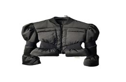 Women039s Outerwear CoatsAutumn and winter new waist closing splicing down jacket2891539