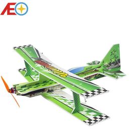 Electric/RC Aircraft New indoor/outdoor PP foam movement 3D biplane 586mm wingspan ultimate lightest RC aircraft model RC model Hobby toys sold well PLANE Q240529