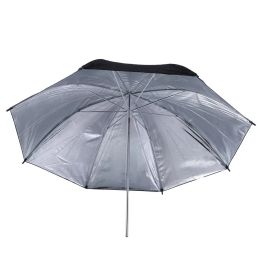 60cm Photography Photo Pro Studio Soft Translucent Sliver Diffuser Umbrella for Studio Lamp Flash Lighting Photography Umbrella
