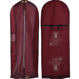 Extra Large Garment Bag For Long Gowns Wedding Gowns Garment Bag Foldable Portable Dust Cover Hanging Luggage Storage Travel Bag