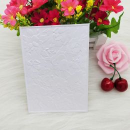 2022 New Blooming 3d Embossed Folder For Handmade Brick Wall Pebble Leaf And Letter Background Greeting Card Clipbook