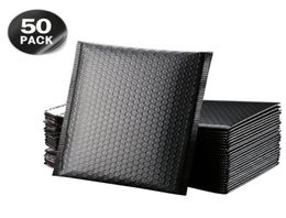 50 PCSLot Black Foam Envelope Bags Self Seal Mailers Padded Envelopes With Bubble Mailing Bag Packages Bag5686453