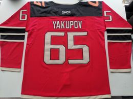 Hockey jerseys Physical photos OMCK Nail Yakupov Men Youth Women High School Size S-6XL or any name and number jersey