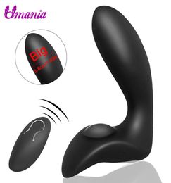 Prostate Massager vibrator Wireless Remote Control Vibrating Anal Plug Butt Plugs Sex Toys Adults Masturbator For Men C190105015785961
