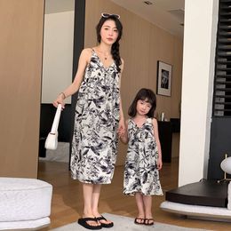 Vacation Family Look Beach Couple Clothes Mother Daughter Same Dress Father Son Matching Shirt Shorts Two Piece Outfits 2e2887