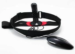 Remote Control Vibrating Dildo Strap-on Leather Panties Bdsm Bondage Harness Sex Toys For Man Gays Adult Strapon Device X05035313813