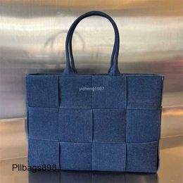 Arco Totes BVs Bag handbag Woven shopping bag medium size 37cm with dust bag free shipping VV092