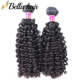 Wefts top quality peruvian hair grade 9a natural black 1024inch 4pcs lot curly human weave