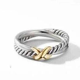 Rings mens ring designer ring nose ring engagement rings for women Fashion Jewellery for Cross Classic Copper Ring X Gift silver ring ring