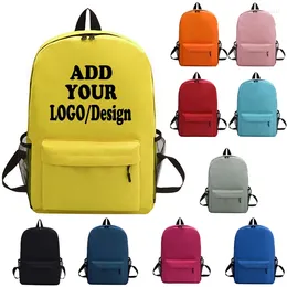 School Bags Print On Demand Custom Schoolbag Backpack Personalized Design Picture Student Gift
