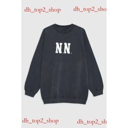 anine bings Sweatshirt Women Designer Hoodies Embroidered Letters Hooded Pullover Sweatshirt Loose Long Sleeve Fleece Sweater Sportswear a021