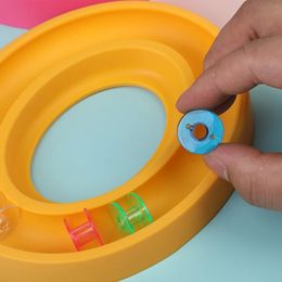 DIY Portable Bobbin Holder Sewing Needles Saver Plastic Bobbin Storage Box Rubber Ring Sewing Tools Handicraft