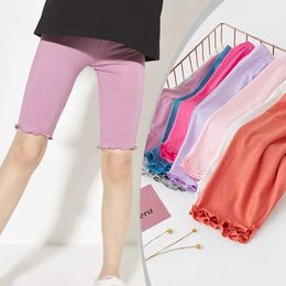Leggings Tights Shorts Summer Girls Pants Candy Colour Kids Clothes Youth Underwear Trousers Casual Baby Bottom Sports Knees WX5.29