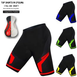 Shorts Professional Cycling Bib Shorts for Men HighPerformance Lycra Gel Padded Bicycle Pants for Triathlon and MTB