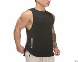 2019 new Brand Mens Bodybuilding Tank Tops Man Gyms Fitness Sleeveless shirt Casual Fashion Sling Vest Workout Undershirt Male Clo8231162