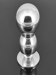 Solid Aluminium Anal Plugs Plug Gay Bondage SM Fetish Insertions Butt Anal Ball Sexual Abuse/anal sex toy for man1437948