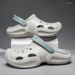 Casual Shoes Outdoor Beach Sandals Women Comfortable Platform Summer Slippers For Men Non-slip Lightweight Men's Clogs Sandalias Hombre